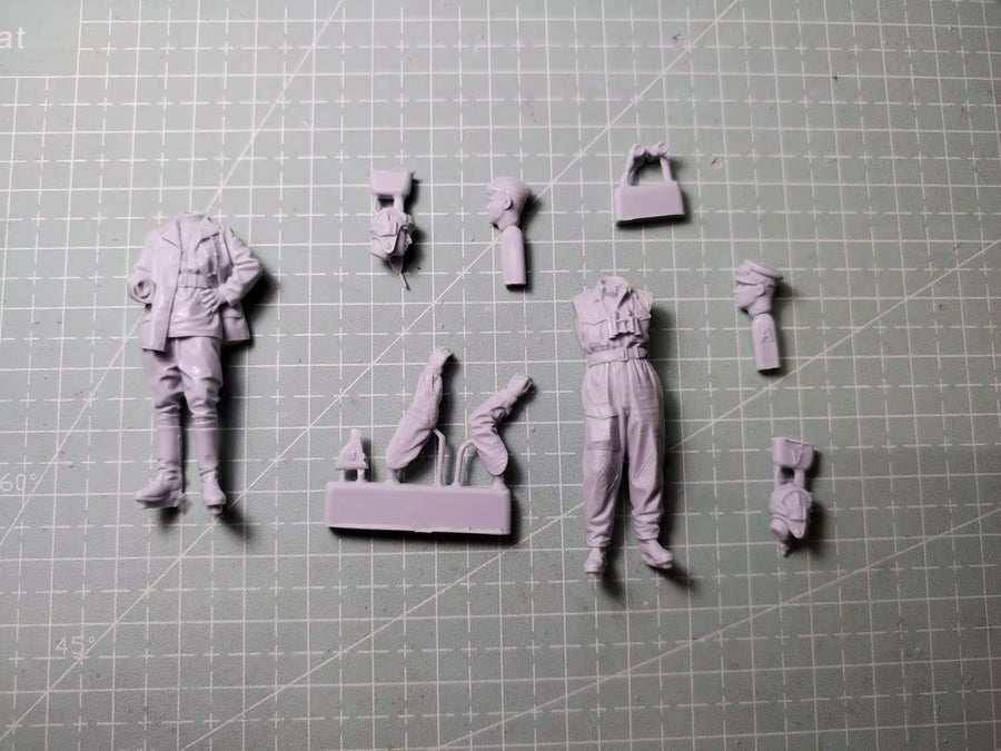 1/35 Resin Model Figure Gk，Soviet Soldier , Unassembled and Unpainted Kit