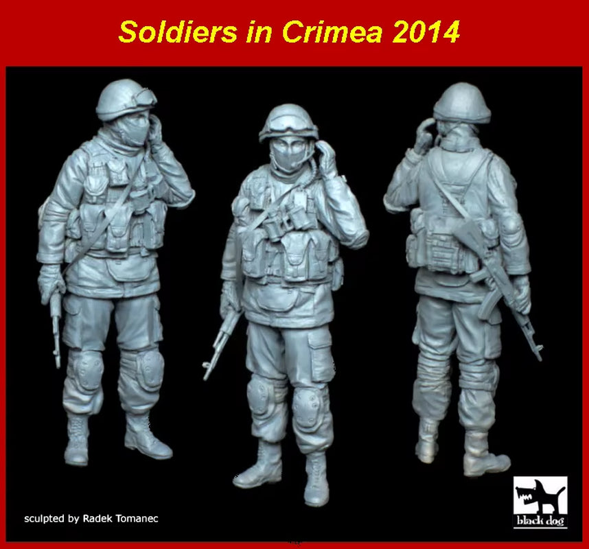 1/35 Model Kit Resin Kit 35520 Soldiers in Crimea