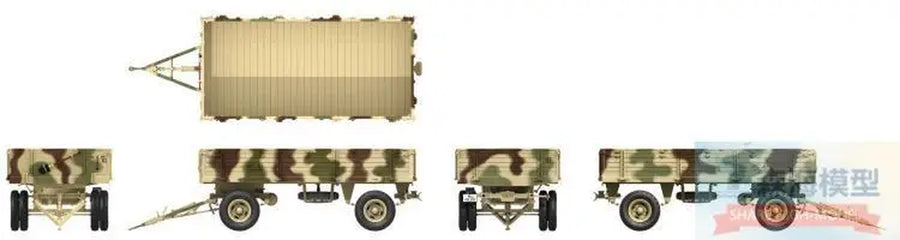 DAS WERK DW35006 1/35 SCALE Einheitsanhanger 5T