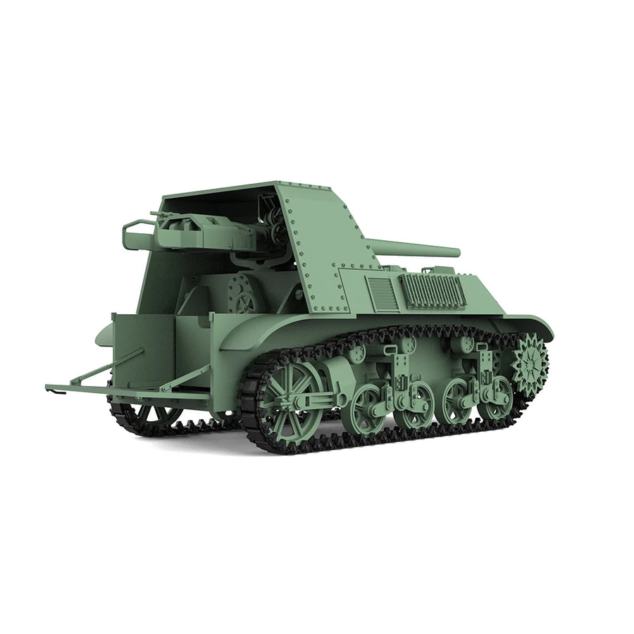 WWII US M3 GMC Tank Destroyer Fixed Casemate 1/35 Resin Vehicle Kit - resin model view 3