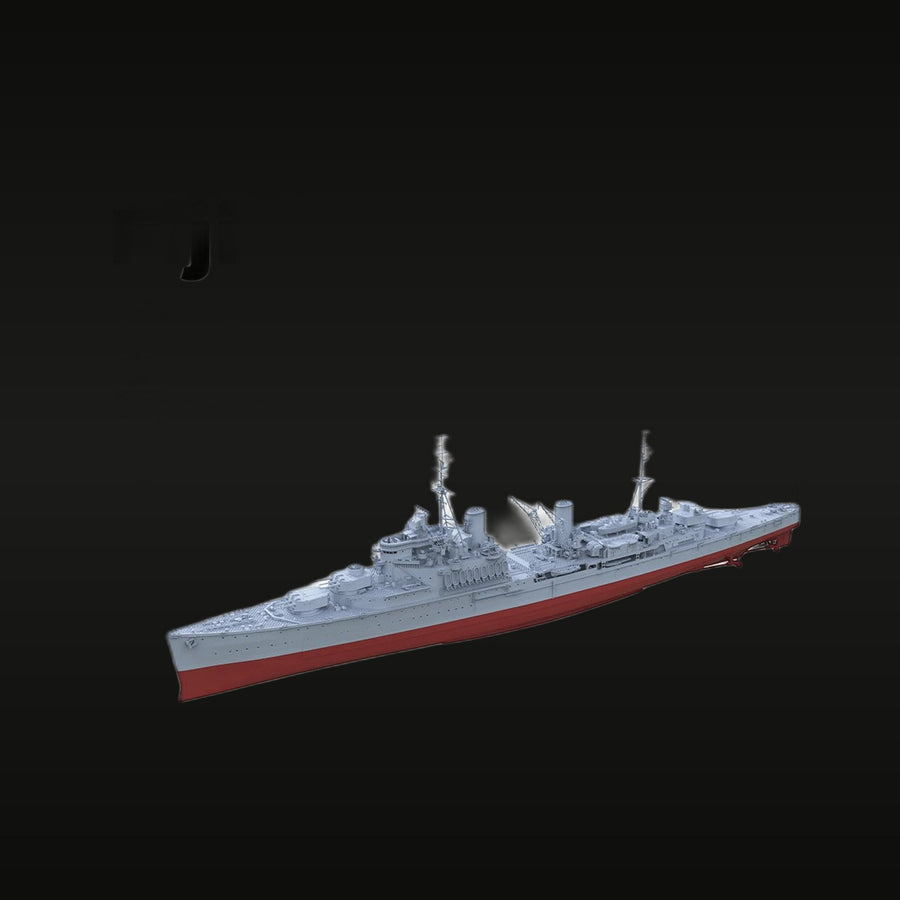 WWII British HMS Fiji Town-Class Light Cruiser 1/700 Resin Ship Kit - unpainted resin model kit