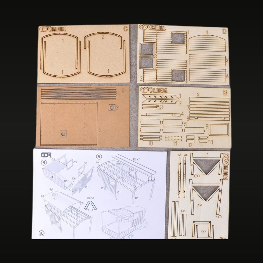 WWII Mobile Command Post Canvas Tent Diorama Set 1/35 Resin Kit - unpainted resin model kit