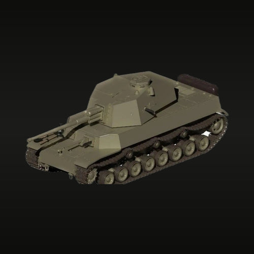 WWII Japanese Type 5 Chi-Ri Medium Tank 1/72 Resin Model Kit