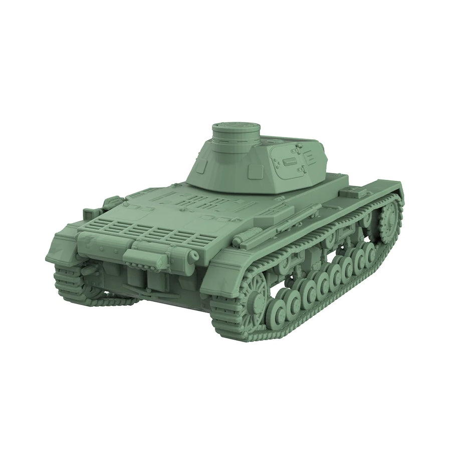 German Panzer III.B Medium Tank MRY-SFW SS940 1/56 1/72 1/100 15Mm Wargaming 28Mm Military Model Kit