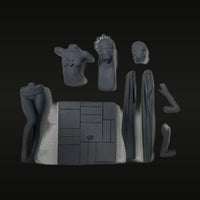 Vampire Queen Akasha 1/24 Resin Figure Kit Unpainted