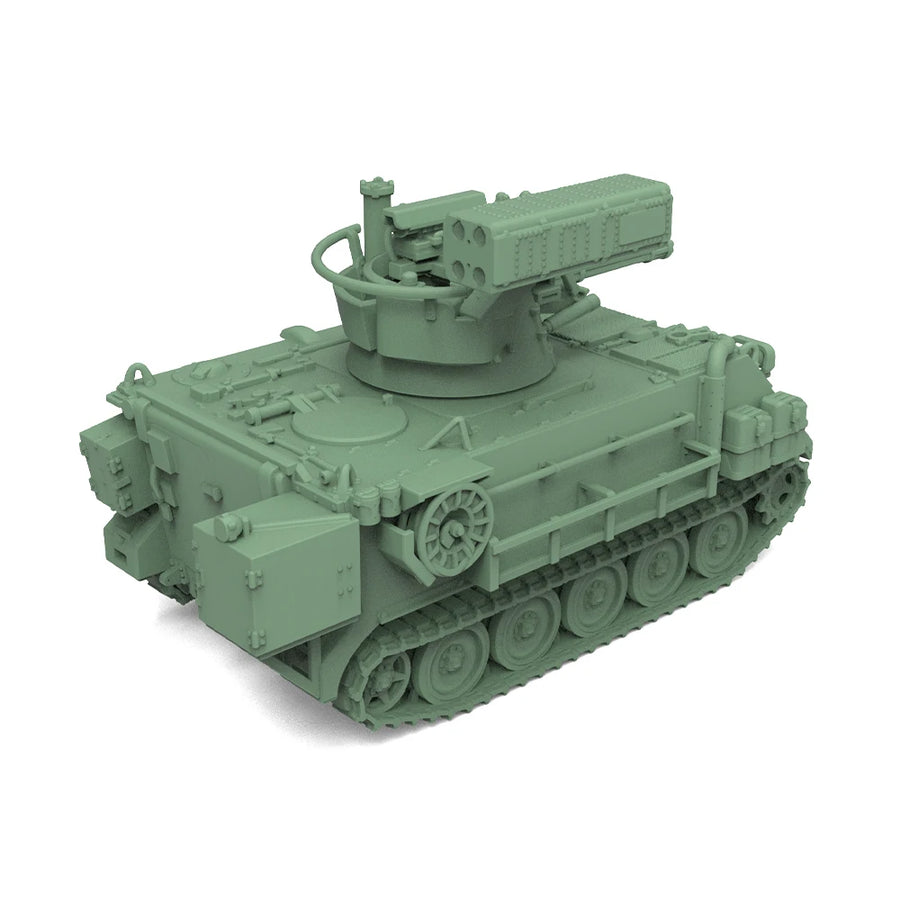 Modern Israeli M901 ITV TOW Missile Carrier on M113 Chassis 1/87 Resin Vehicle Kit - resin model view 3