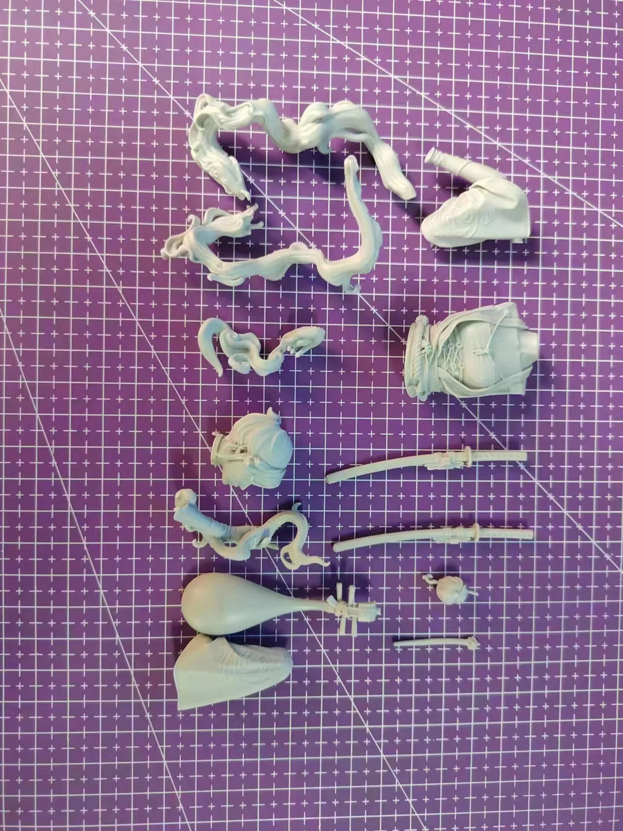 97Mm Resin Model Bust Gk，Unassembled and Unpainted Kit