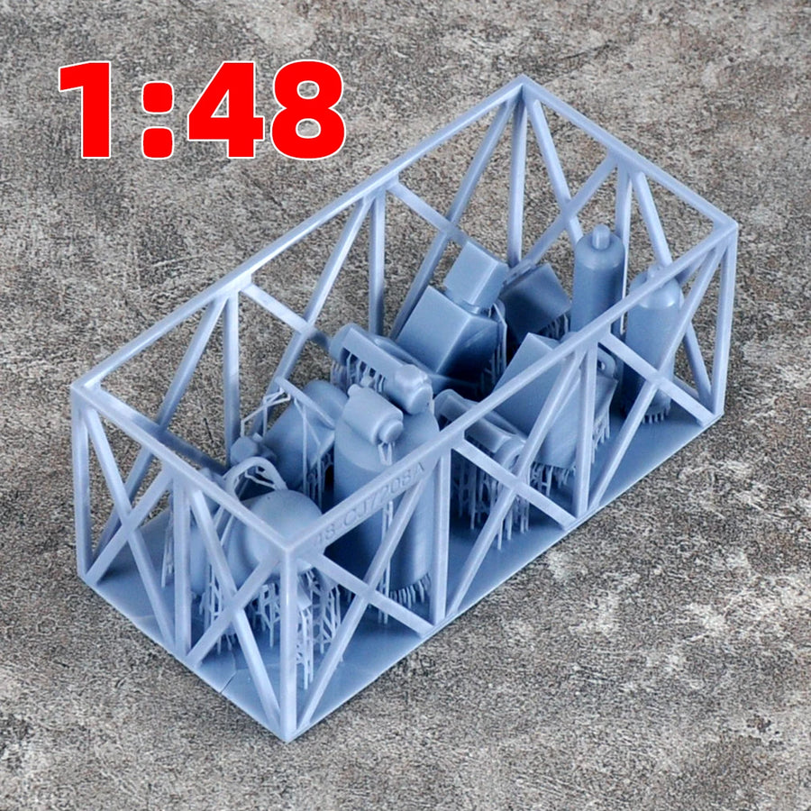 Assembly Welding Machine Gas Welding Machine Air Compressor Air Pump Sand Table Diorama Scale Model Kit 1/35/48/64/72/87