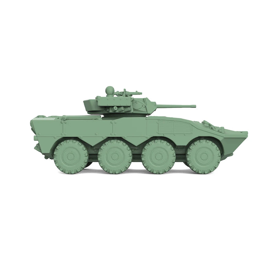Modern Italian Freccia 8x8 Armored Vehicle 1/48 Resin Model Kit - resin model view 3