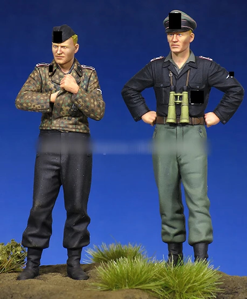 1/35 Resin Model Figure GK， Unassembled and Unpainted Kit
