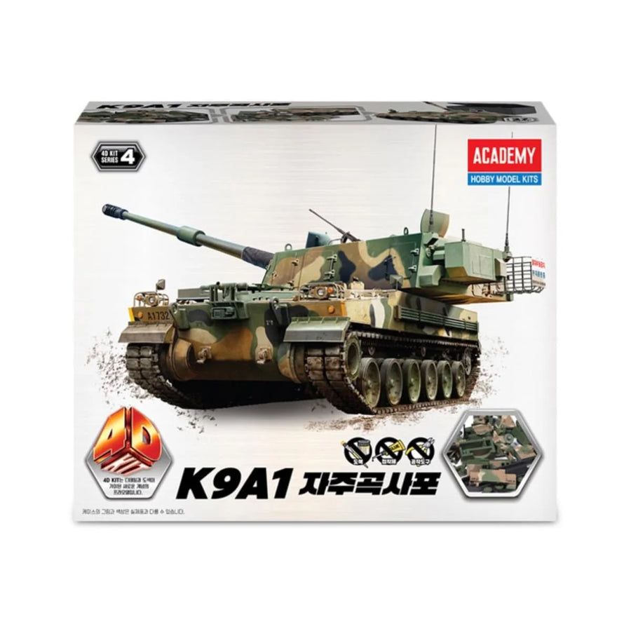 K9A1 AC15403 Academy （ 4D Kit)-High-Detail Korea Thunder Self-Propelled Howitzer