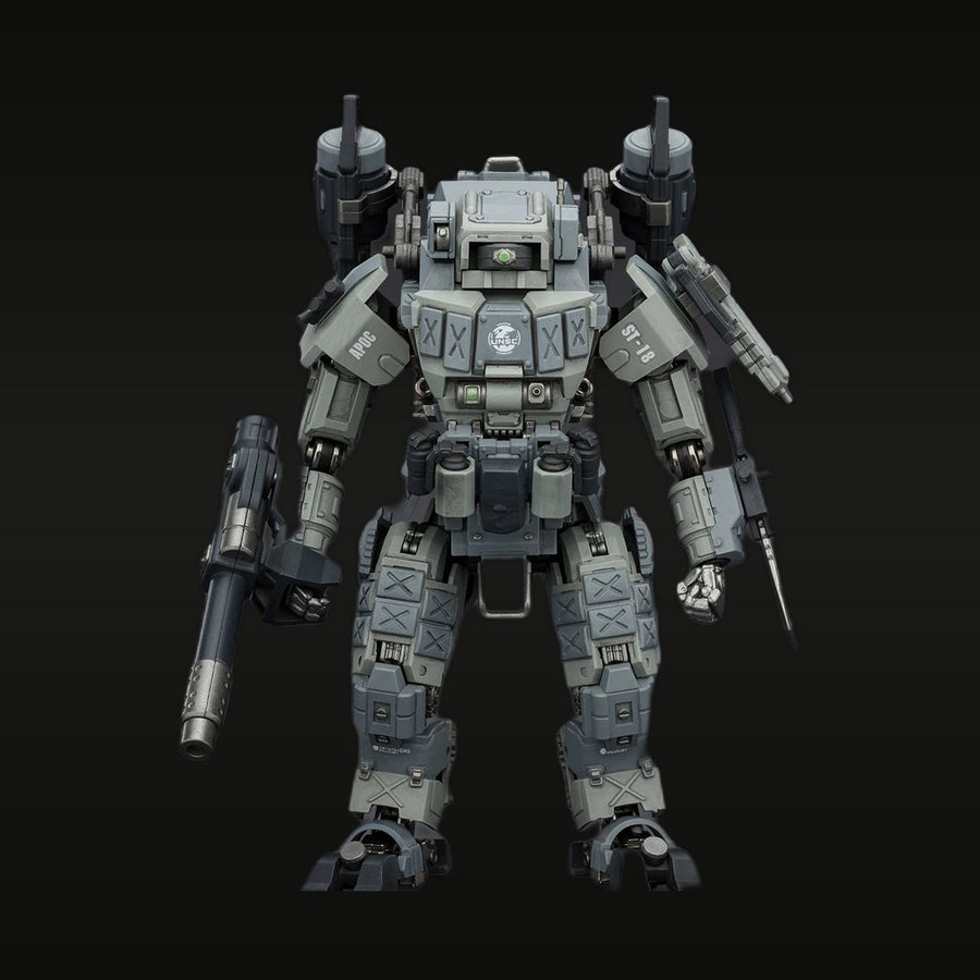 Sci-Fi Mecha Exosuit with Dual Cannons and Weapon Array 1/25 Resin Kit - unpainted resin model kit