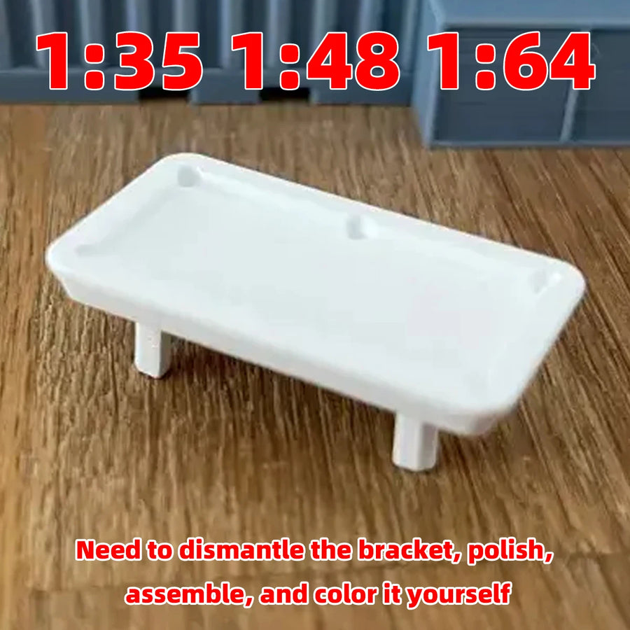 Assembly Billiard Table Cue Pinball Machine Building Model Soft Decoration Sand Table Diorama Scale Model Kit 1/48/64/35/32