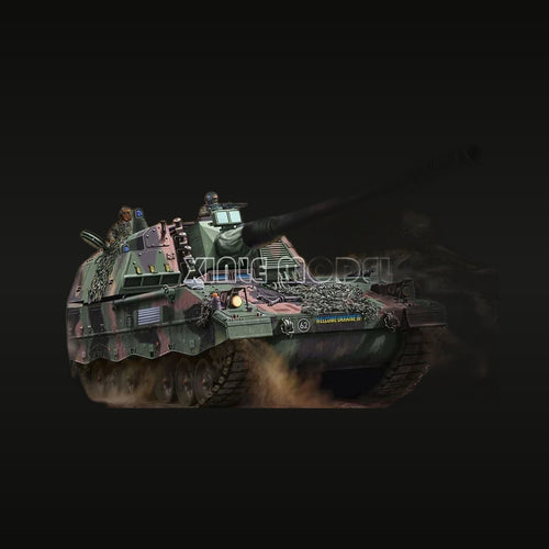 Modern German Panzerhaubitze 2000 Self-Propelled Howitzer 1/72 Resin Kit