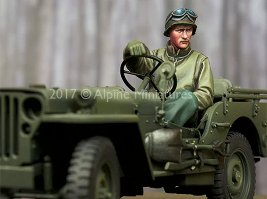 1:35 Resin Kit US Jeep Driver
