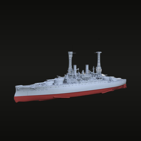 USS South Carolina BB-26 Dreadnought Battleship 1/700 Resin Hull Kit