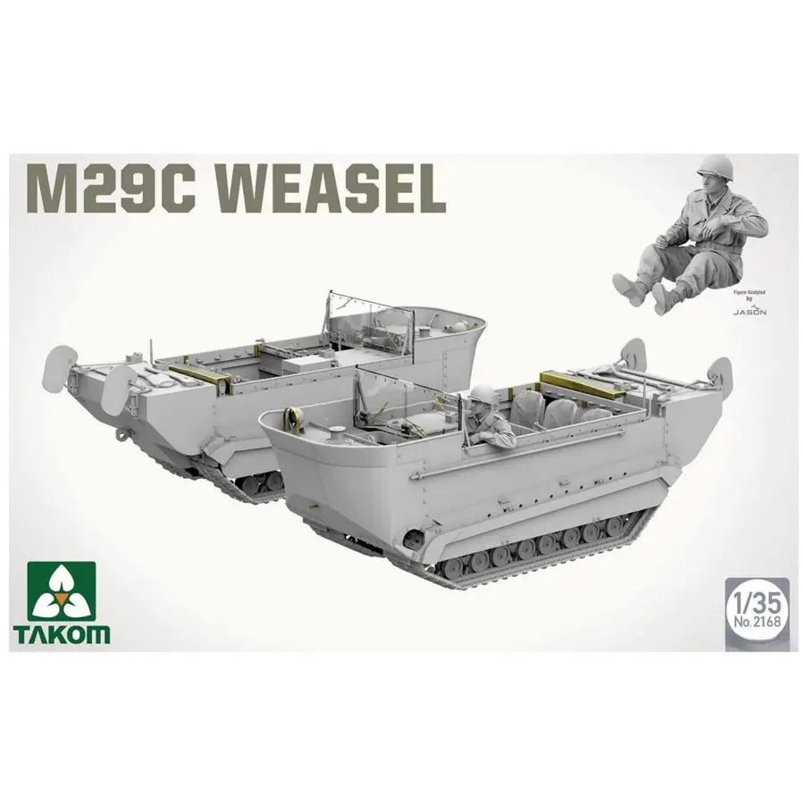 WWII US Army LVT-4 Buffalo Amphibious Vehicle 1/35 Resin Vehicle Kit - resin model view 2