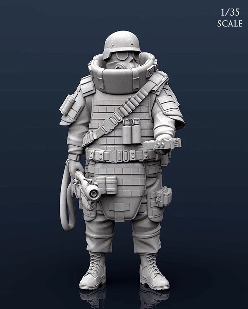 1/35 Resin Model Figure Gk，Unassembled and Unpainted Kit