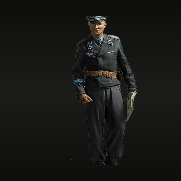 WWII German Luftwaffe Officer with Briefcase 1/35 Resin Figure Kit