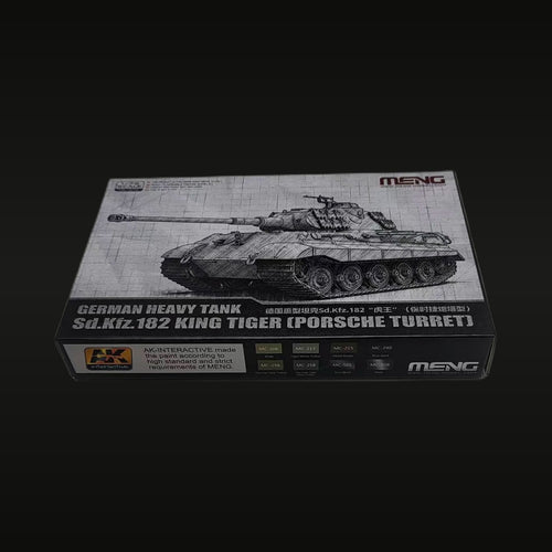 WWII German Sd.Kfz.182 King Tiger Porsche Turret 1/72 Resin Kit