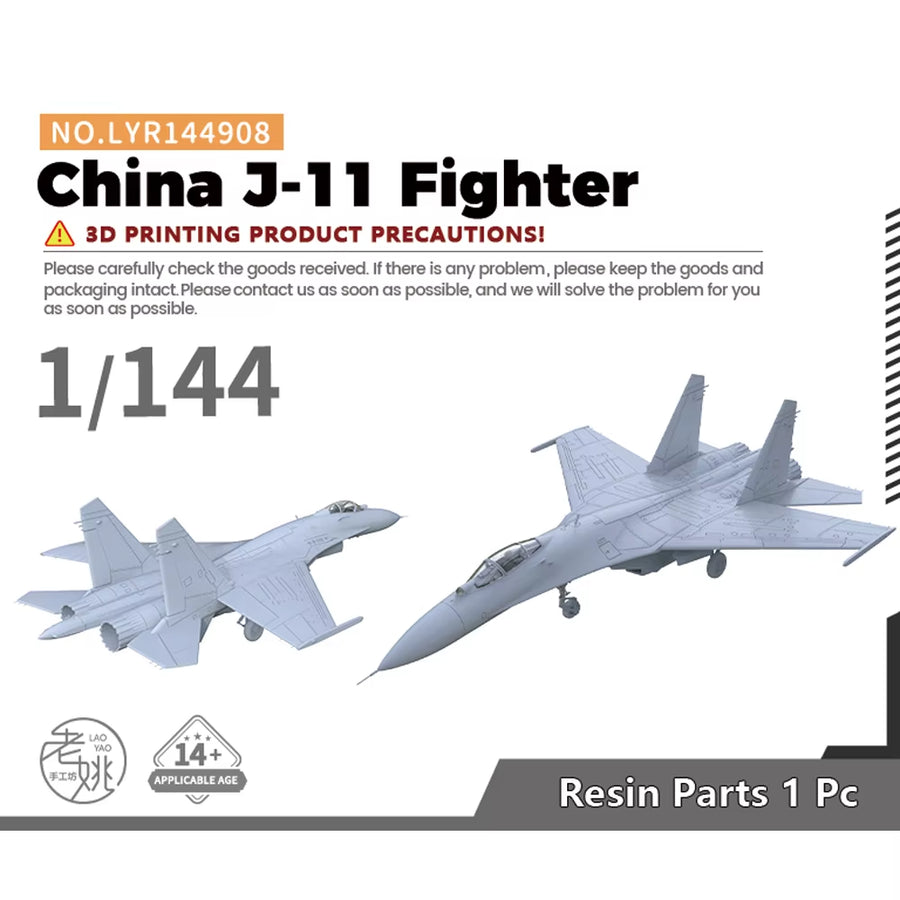 Yao'S Studio LYR908 1/350 1/700 1/100 1/144 1/72 Military Model Kit China J-11 Fighter