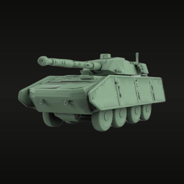 Modern Wheeled Tank Destroyer 1/144 Resin Vehicle Kit