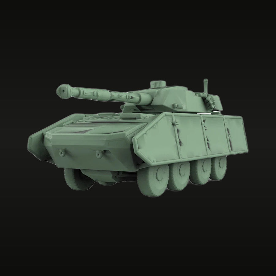 Modern Wheeled Tank Destroyer 1/144 Resin Vehicle Kit - unpainted resin model kit