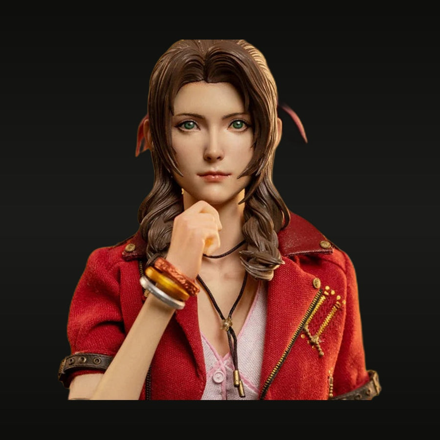 Aerith Gainsborough Final Fantasy VII Remake 75mm Resin Bust Kit - unpainted resin model kit