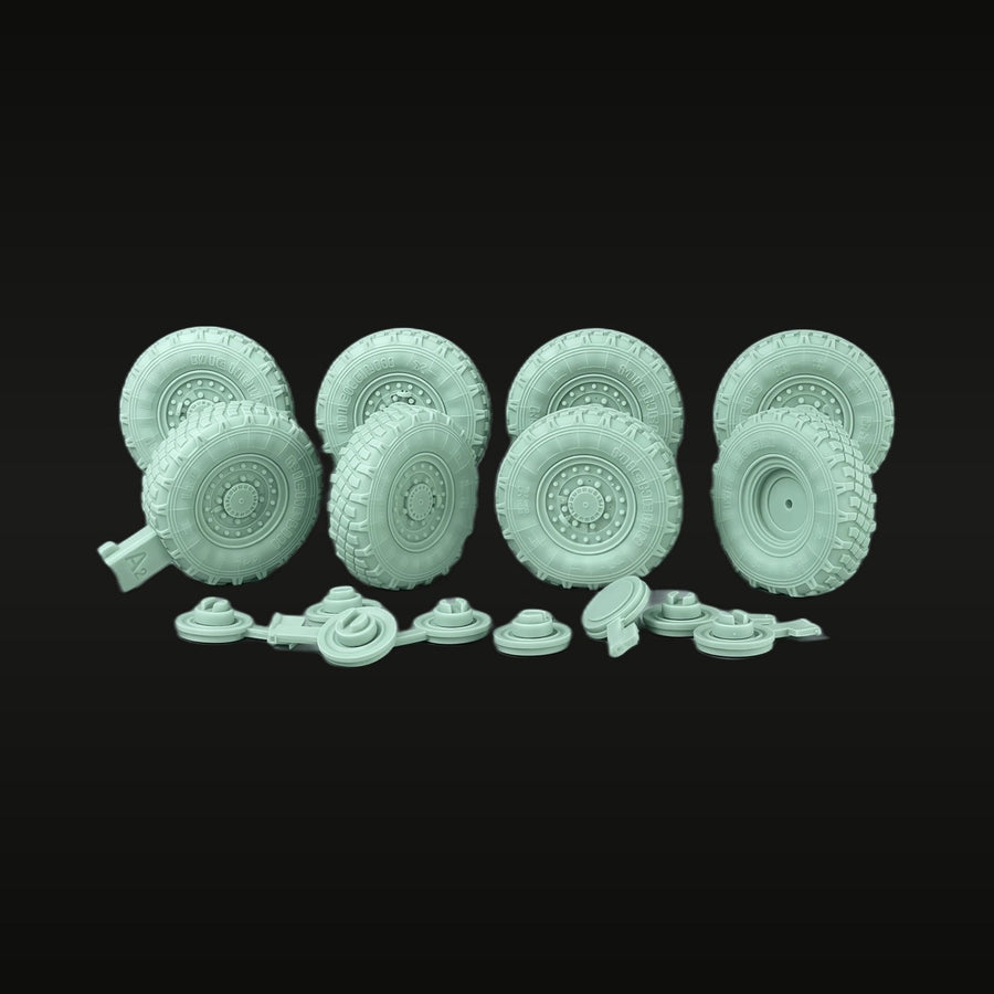 Modern US Stryker 8-Wheel Set 1/35 Resin Accessory Kit - unpainted resin model kit