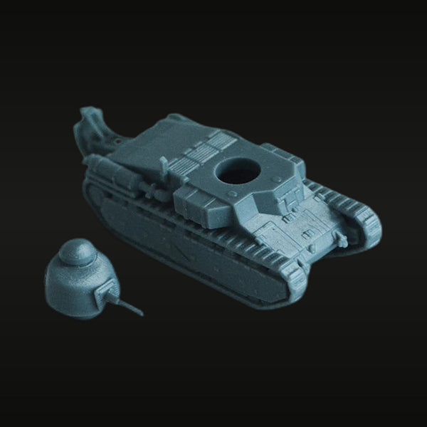French Char D1 Light Tank 1/144 Resin Vehicle Kit