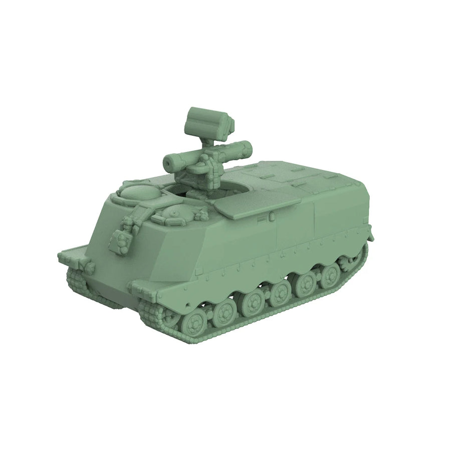 Cold War Swedish Lvrbv.701 Air Defense Tracked Vehicle 1/35 Resin Vehicle Kit - resin model view 4