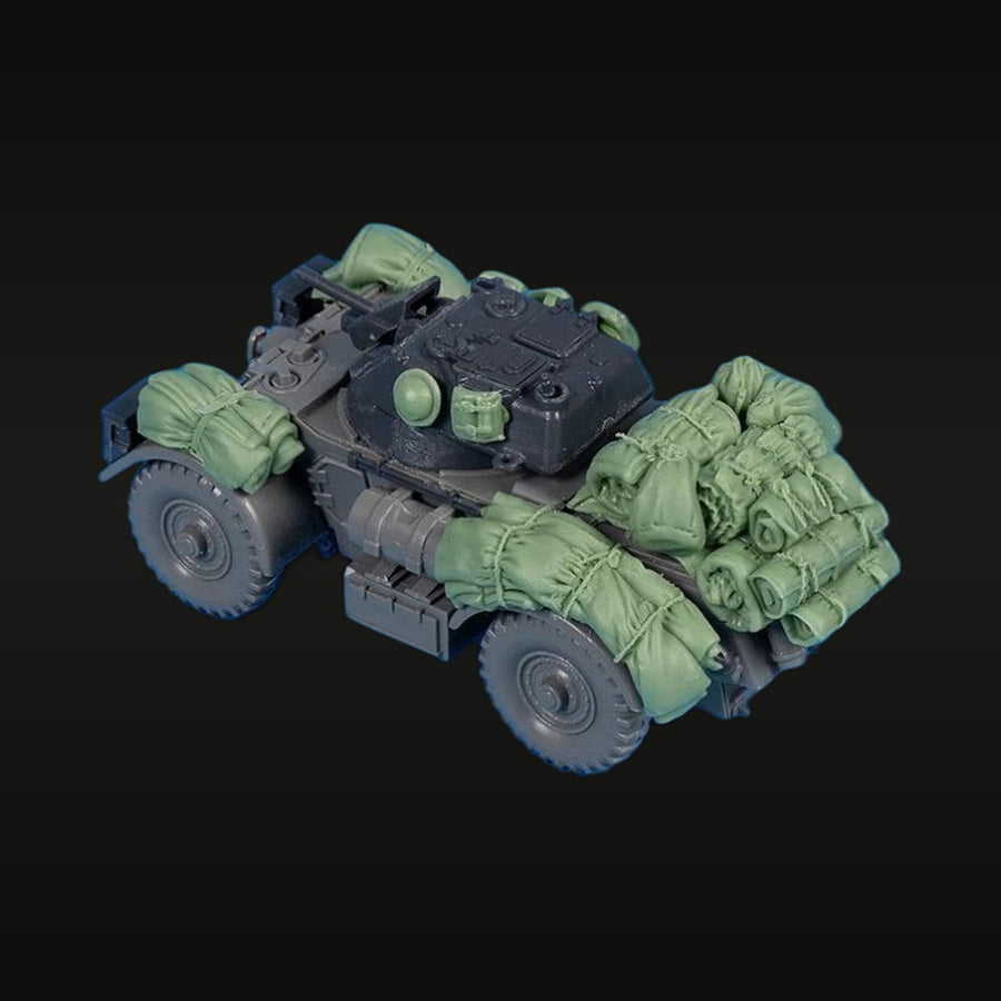 Staghound Armored Car Stowage Set 1/72 Resin Accessory Kit - unpainted resin model kit