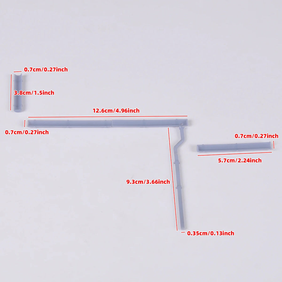 1/35 Scale Model Kit Building Downpipe Downspout Drainage Ditch Channel Pipeline Sewer Pipe Sand Table Diorama Models Suits