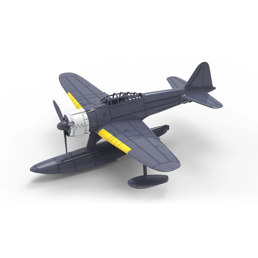 WWII Japanese Navy N1K Kyofu Seaplane Fighter 1/100 Resin Aircraft Kit - resin model view 3