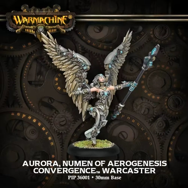 Warmachine Aurora Numen of Aerogenesis Convergence Warjack 30mm Resin Kit