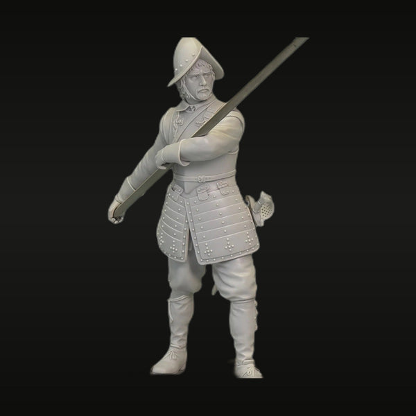 17th Century European Pikeman 75mm Resin Figure Kit