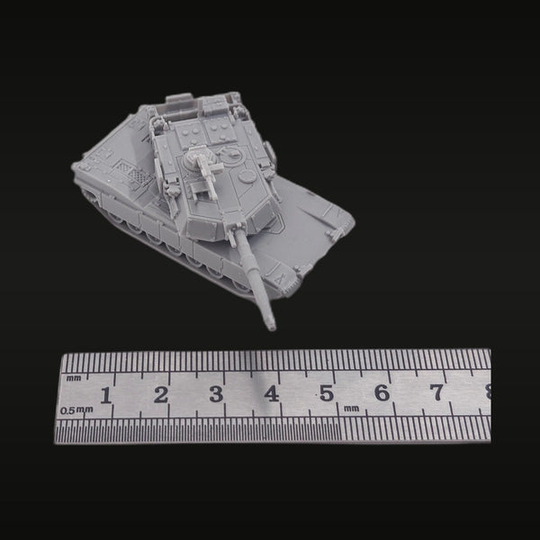 Modern US M1A1 AIM Abrams Main Battle Tank 1/144 Resin Vehicle Kit