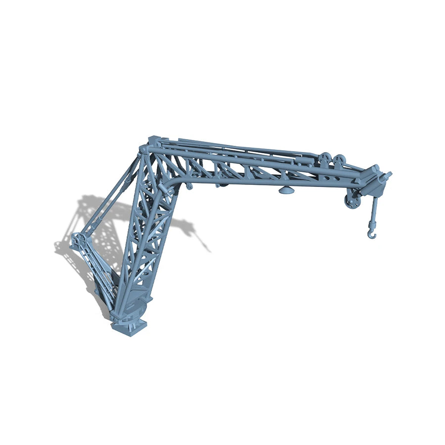 WWII USS Arizona Stern Cargo Crane 1/350 Resin Ship Accessory Kit - resin model view 2