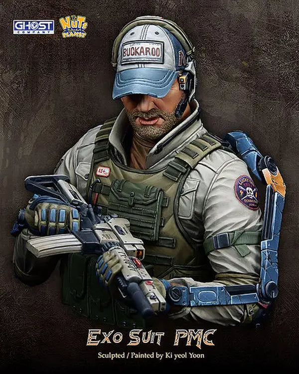 Modern PMC Operator Buckaroo Exo Suit 1/10 Resin Bust