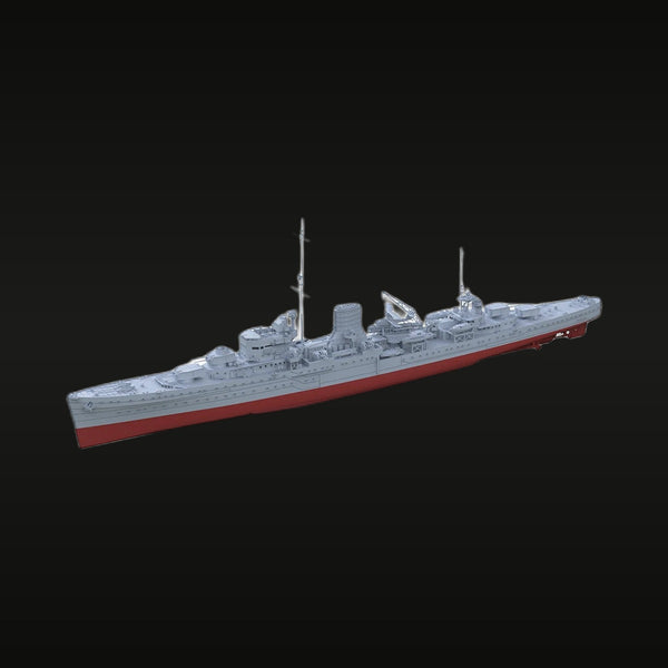WWII HMNZS Leander Light Cruiser 1942 1/400 Resin Ship Kit