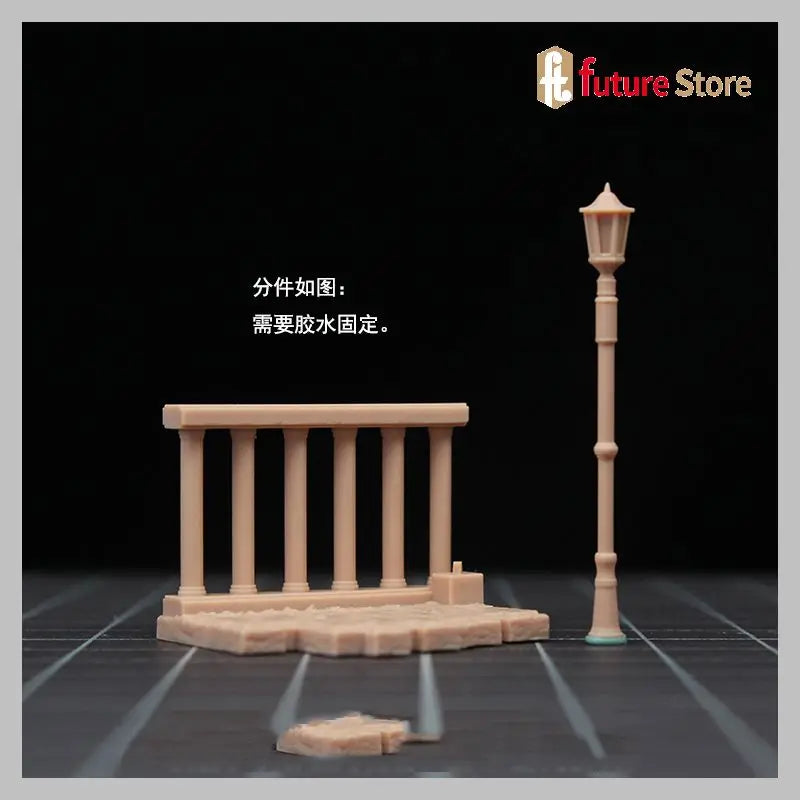 1/64 1/43Animated Characters Diorama Scene Props Miniatures Figures Model for Hand DIY Painted Cars Vehicles Toys Home Decor