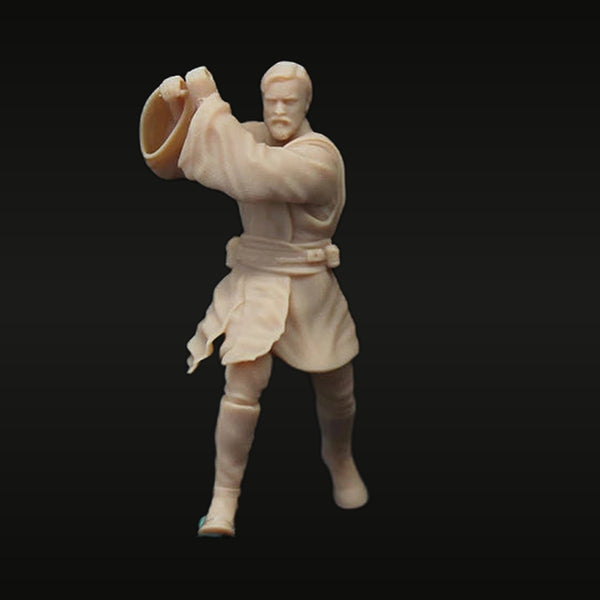 Ancient Warrior with Shield 1/64 Resin Figure Kit
