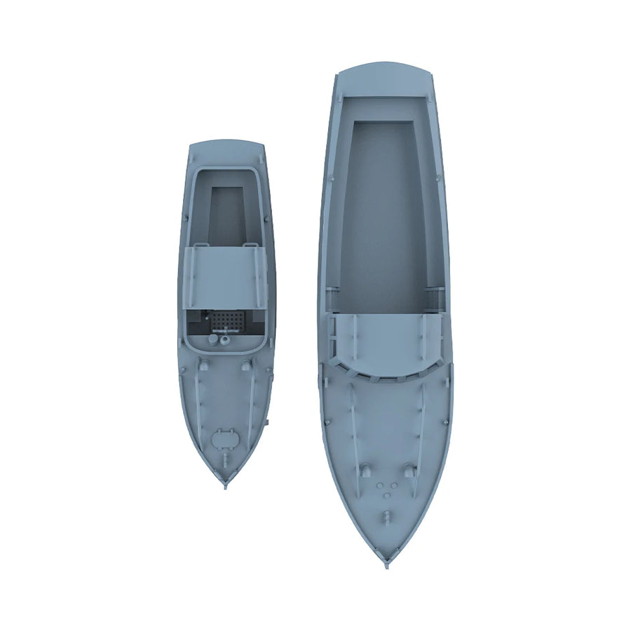 Modern Civilian Patrol Boats Set of 2 1/350 Resin Ship Kit - resin model view 3