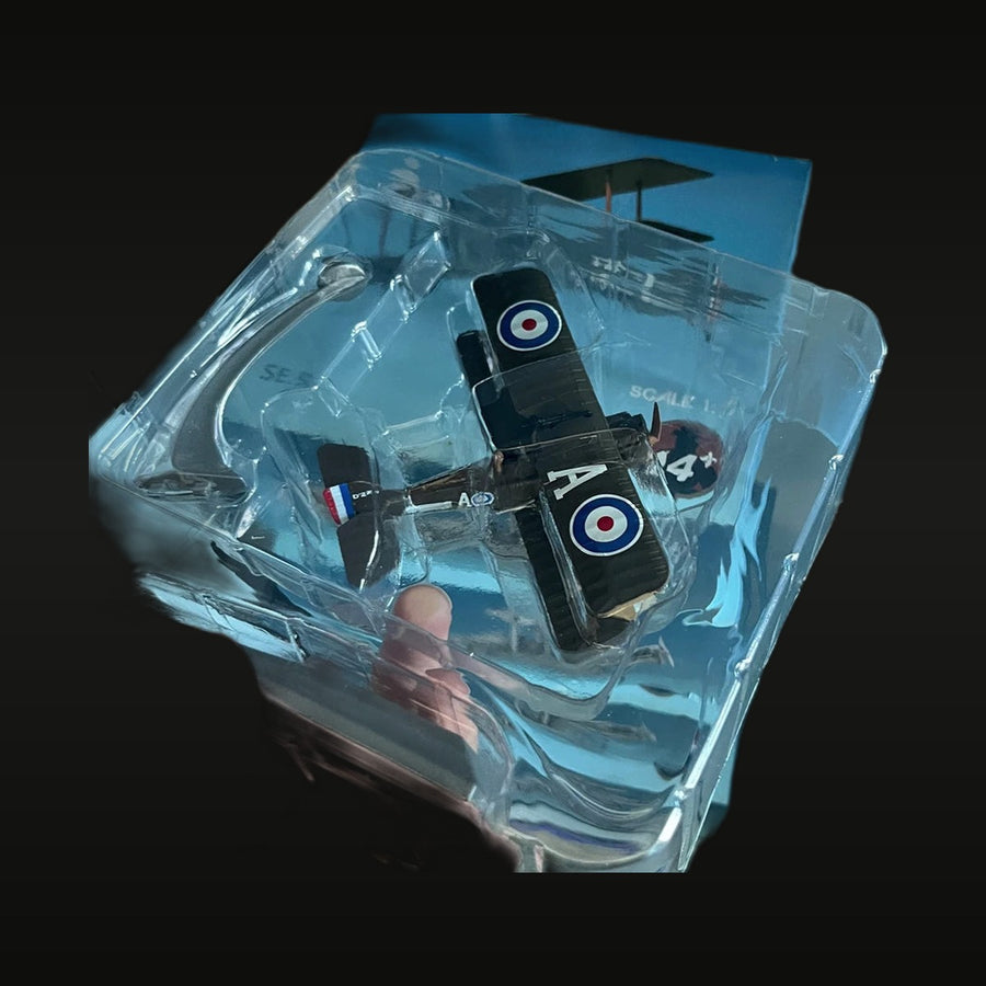 WWI British RAF SE.5a Fighter Biplane 1/72 Diecast Pre-Painted Model - unpainted resin model kit