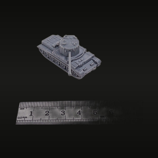 WWII Soviet KV-2 Heavy Tank 1/144 Resin Vehicle Kit