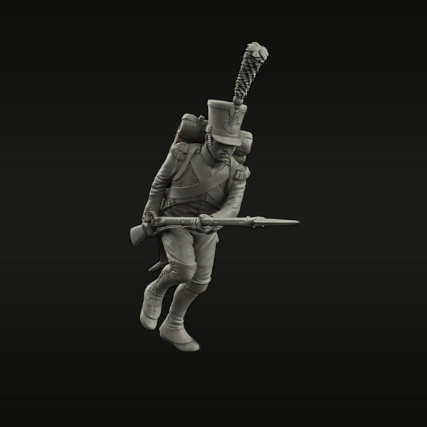 Napoleonic French Line Grenadier Officer 75mm Resin Bust Kit