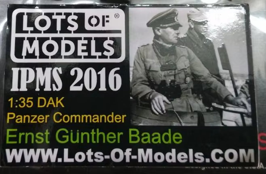 WWII German DAK Officers Busts Set of 4 1/35 Resin Bust Kit - resin model view 2