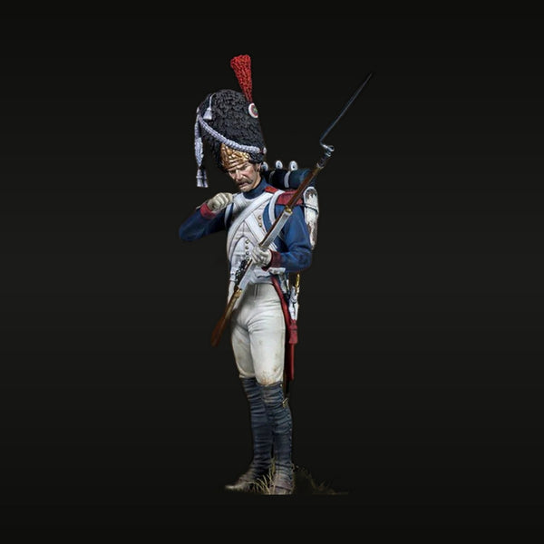 Napoleonic French Imperial Guard Grenadier 1/24 Resin Figure Kit