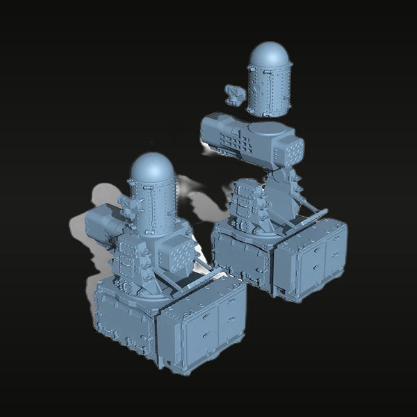 Modern Russian Navy Kashtan CIWS Air Defense System 1/700 Resin Accessory Kit