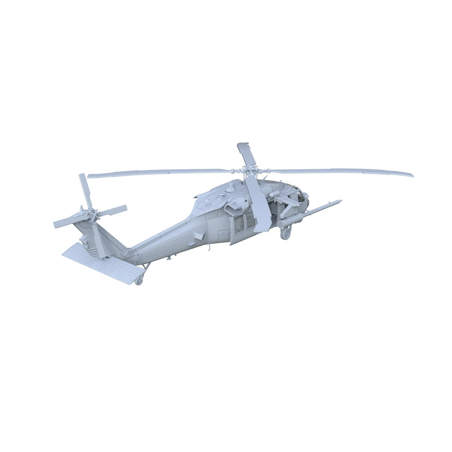 Modern MH-60 Black Hawk Helicopter 1/48 Resin Aircraft Kit - resin model view 3